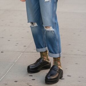 Free People Black Mules Y2K 90s Style Quiet Luxury Grunge Multi Use